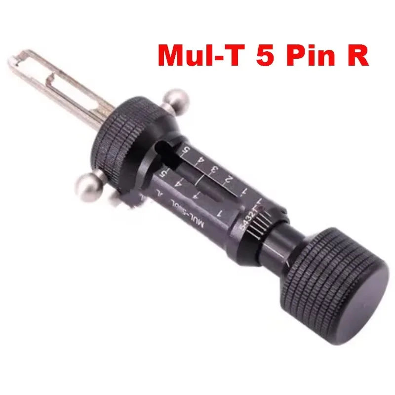 AKK Tool MUL-7X7 MUL-8X7 MUL-5Pins MUL-8X7 C Invincible Lock Open 2 in 1 Locksmith Tool