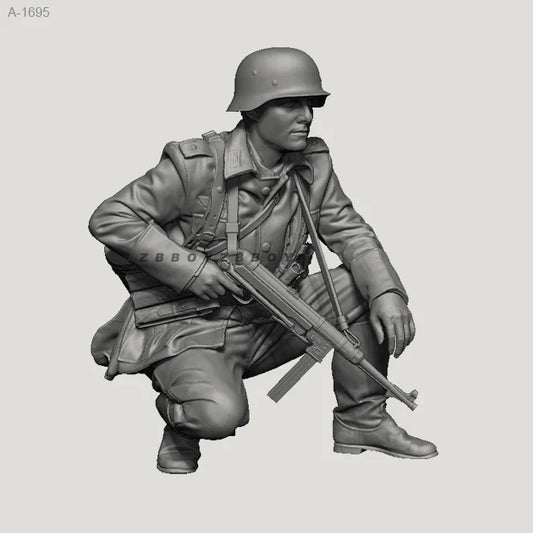 1/35 Resin Soldier model kits figure colorless and self-assembled  A-1695