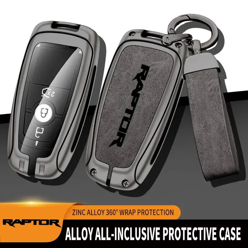 Zinc Alloy Remote Key Fob Cover for Ford F-150 / Raptor