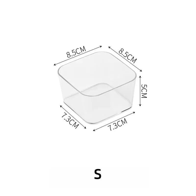 Cosmetic and Stationery Storage Box, Suitable for Makeup,Office Supplies, Home Storage, Desk & Drawer Organizer for Home Storage