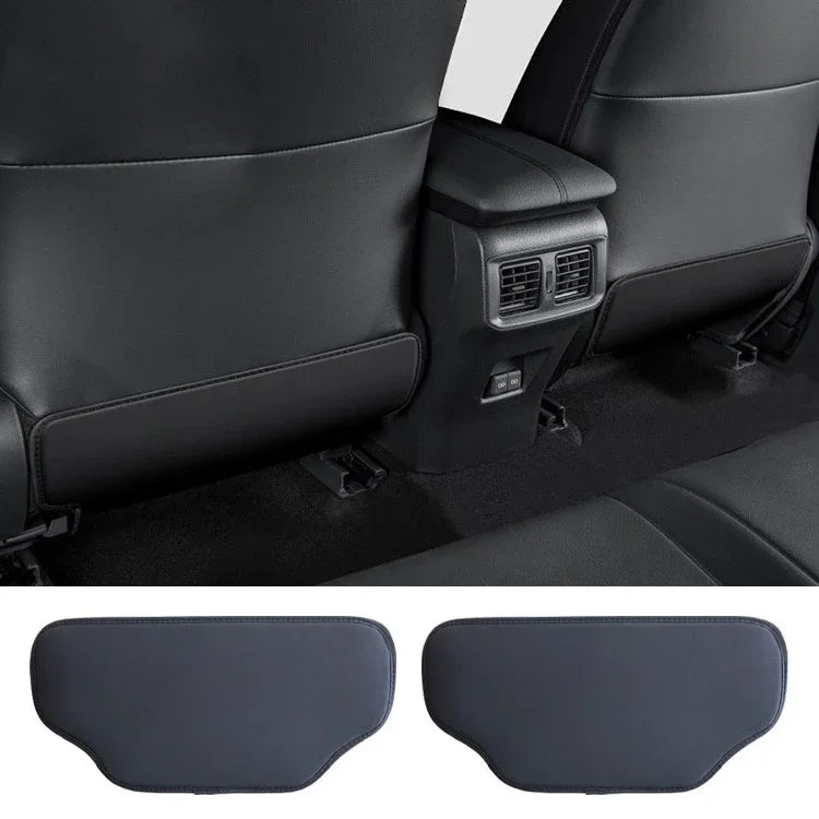 Microfiber Car Seat Back Protector kits Anti-Kick Rear Seat Cover for Toyota RAV4 Yaris Prius Corolla Camry Hilux Land Cruiser