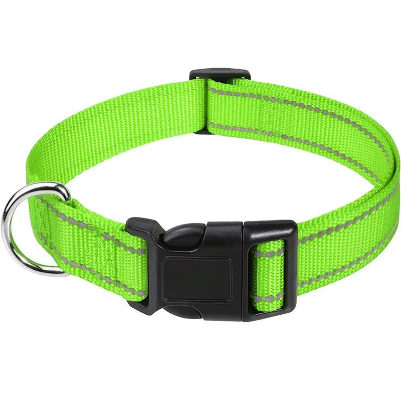 Reflective Nylon Pet Collar - Adjustable, Anti-Slip – photo 10