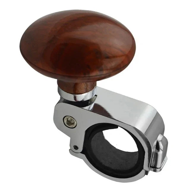 Carbon Fiber Steering Wheel Spinner Knob, Anti-Slip Booster