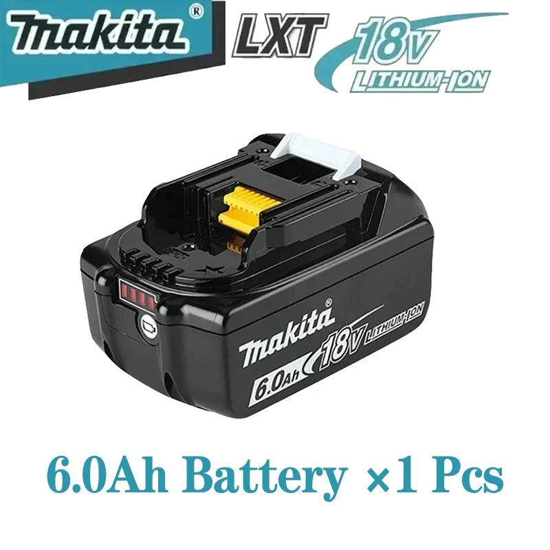 Genuine 6Ah  9Ah makita BL1860 18V Battery Power Tools Li-ion Replacement LXT BL1850 BL1840 for 18V Screwdriver