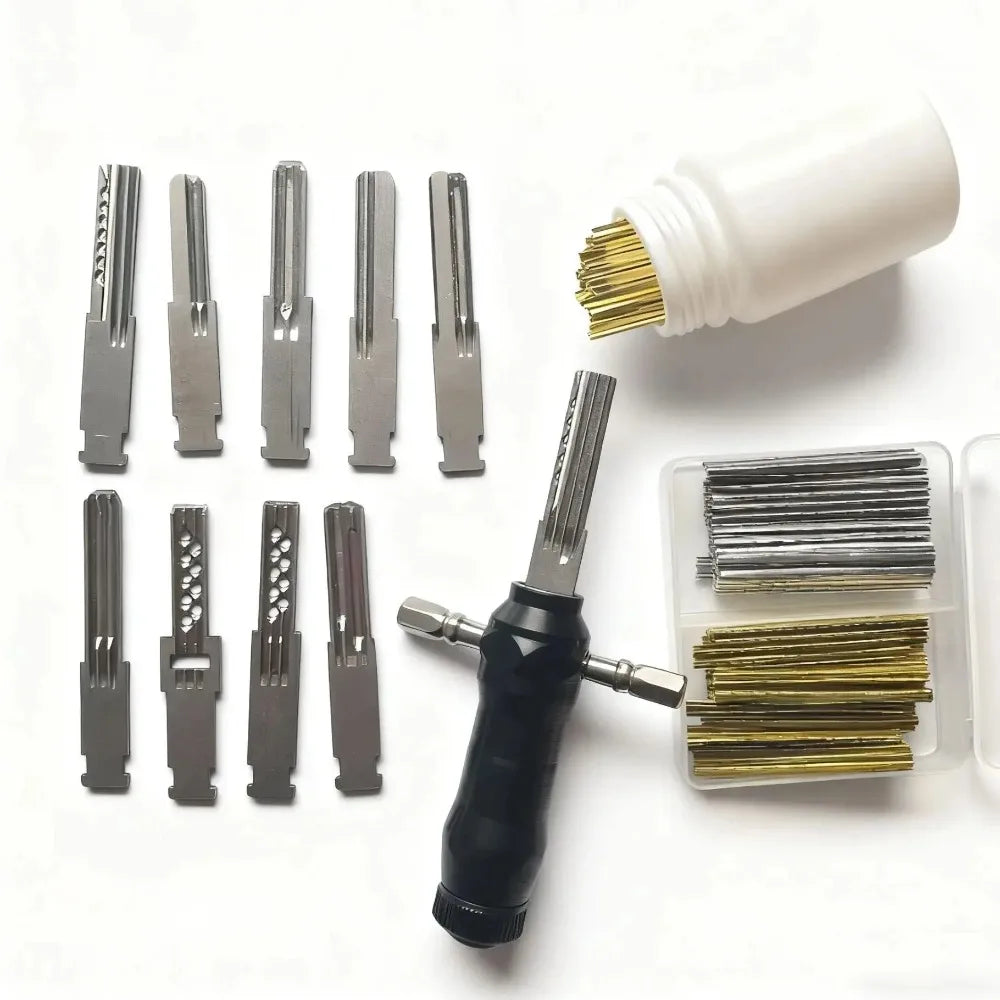 2026 Professional Use Locksmith Tools Lock Pick Open Key Set Hand Kabbah Set Tin Foil Optional