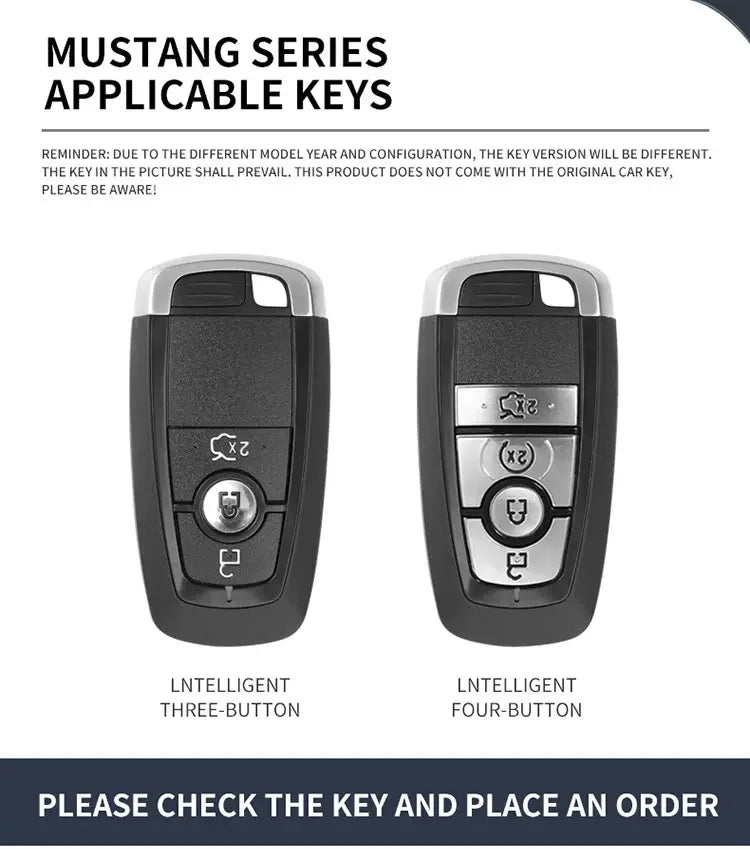 Zinc Alloy Remote Key Fob Cover for Ford F-150 / Raptor