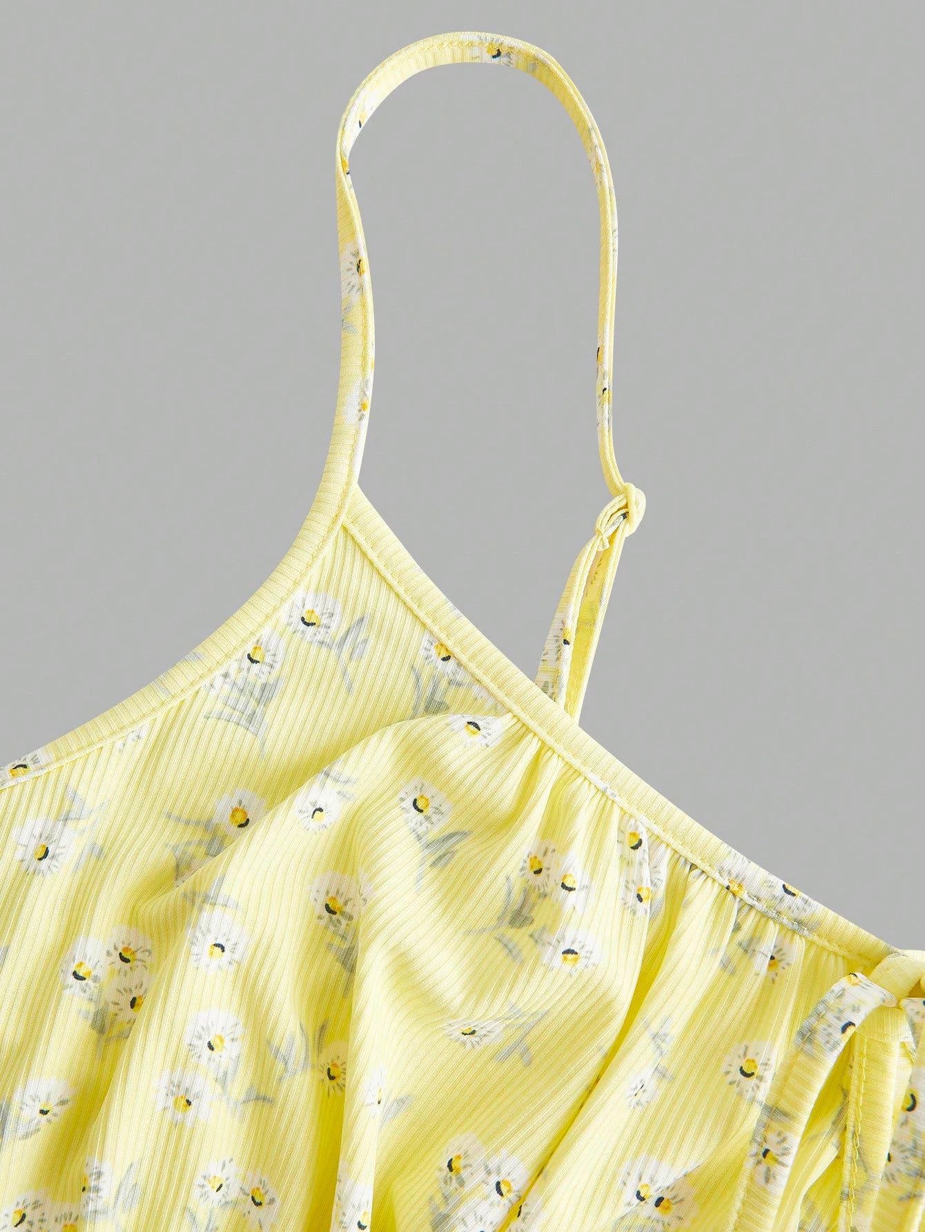 Women's Floral Print Spaghetti Strap Camisole Mini Dress – Slim A-Line Summer Dress | XS–L