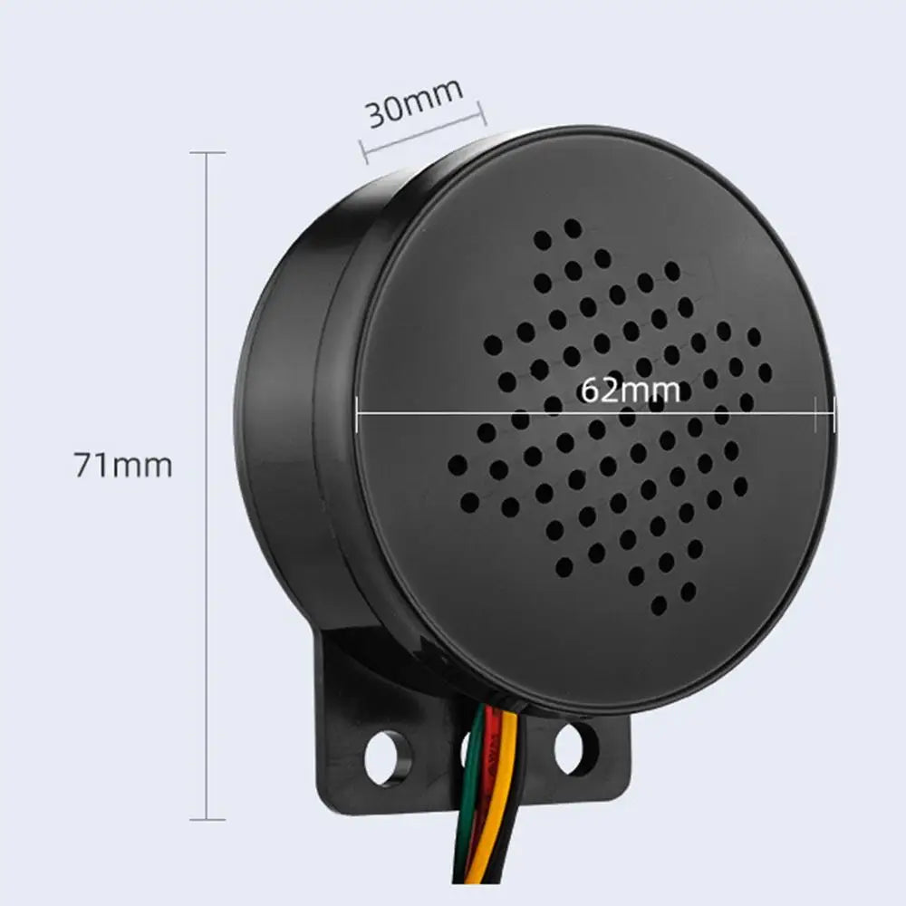 Multifunction 4 channel Trigger Voice Speaker Prompter Sound Alarm Reverse Siren Buzzer Alarm Horn Beep 12 24V Car Start Voice