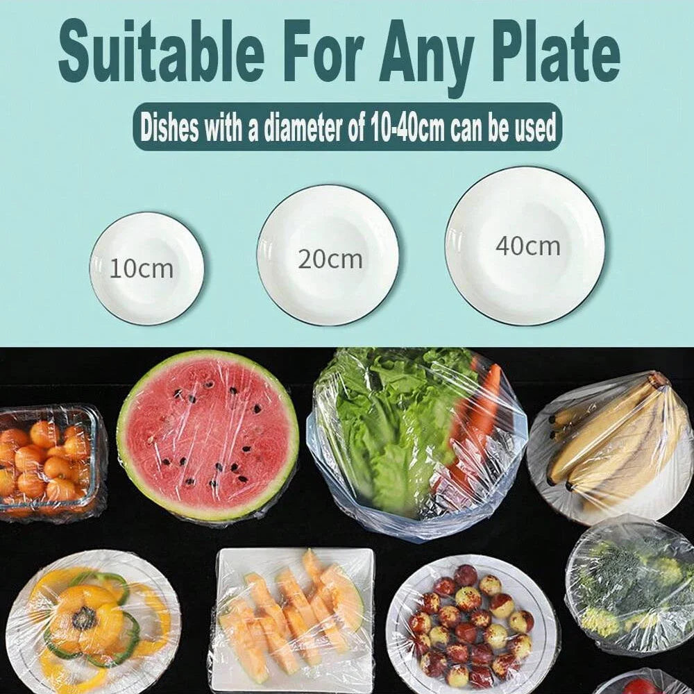 OIMG Reusable Food Wrap Storage Covers Bags For Bowl Elastic Plate Silicone Lid Cover Kitchen Fruit Plastic Fresh-Keeping Seal