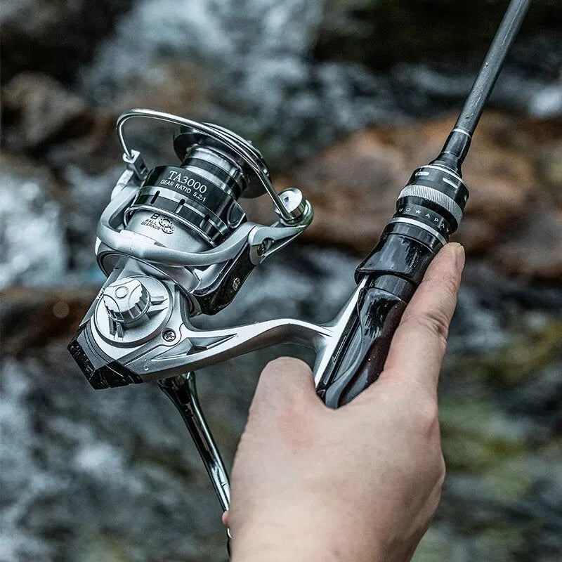FishMX Spinning Fishing Reel Ultralight Max Drag 10kg Spinning Reel for Carp Pike Bass Fishing Coil