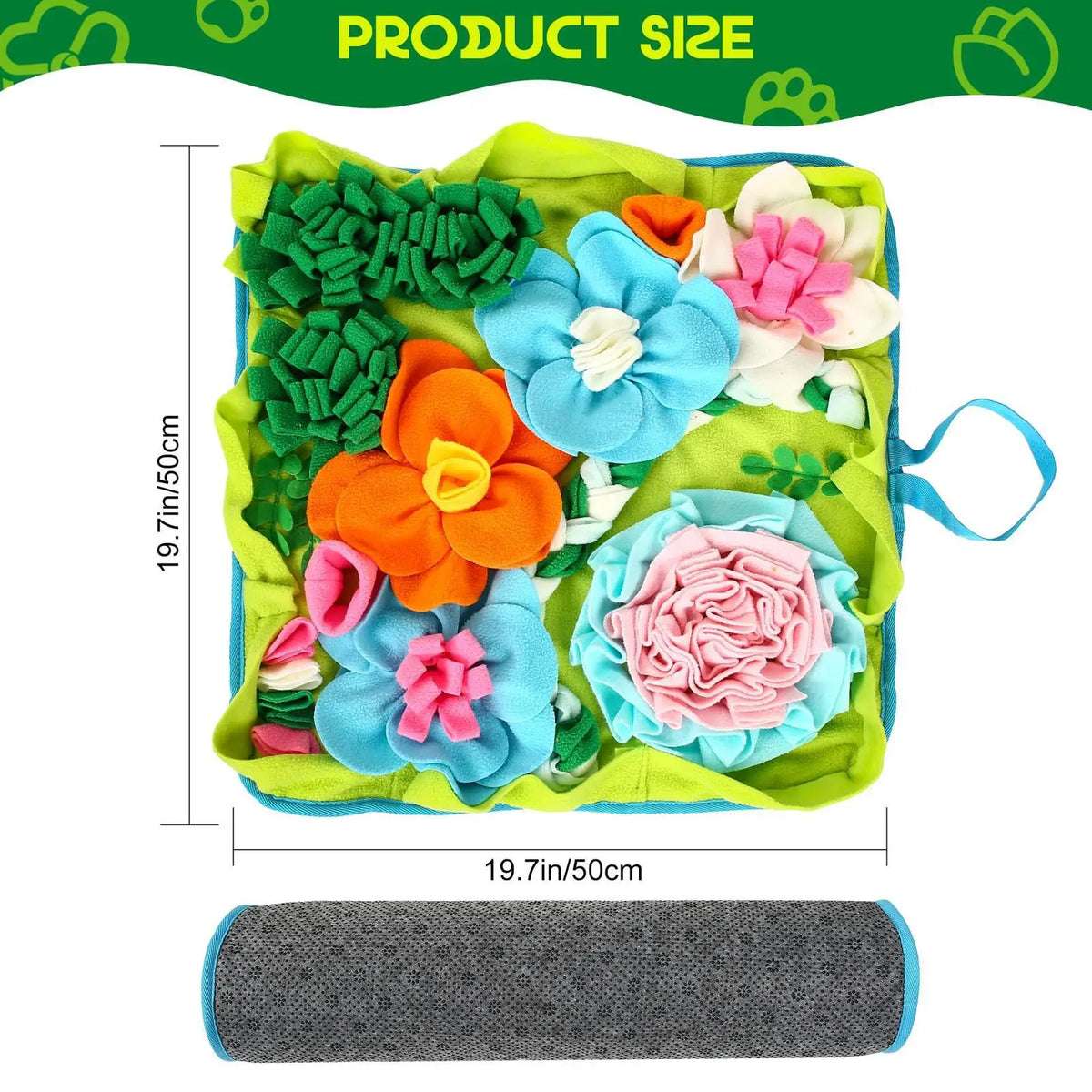 Garden Flower Snuffle Mat - Dog Foraging Toy – photo 5