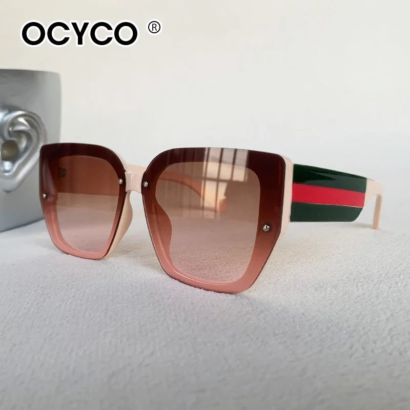 Irregular Polygon Sunglasses for Women — Mixed Colour Frames