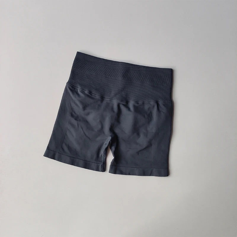 Peach Buttock Lifting Three-point Shorts Summer High Waisted Yoga Shorts Fashionable and Sexy Running Fitness Pants Solid Color