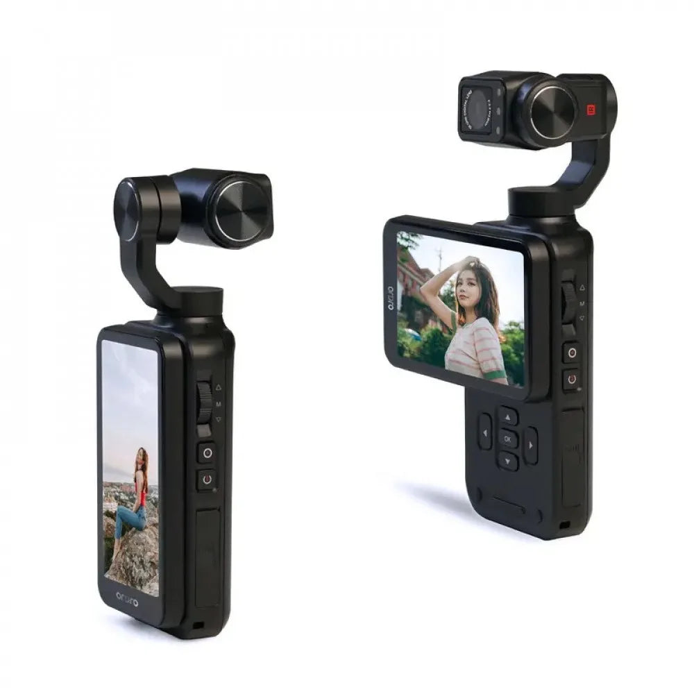 4K Handheld Pocket Gimbal Camcorder — Stabilised Vlog Camera