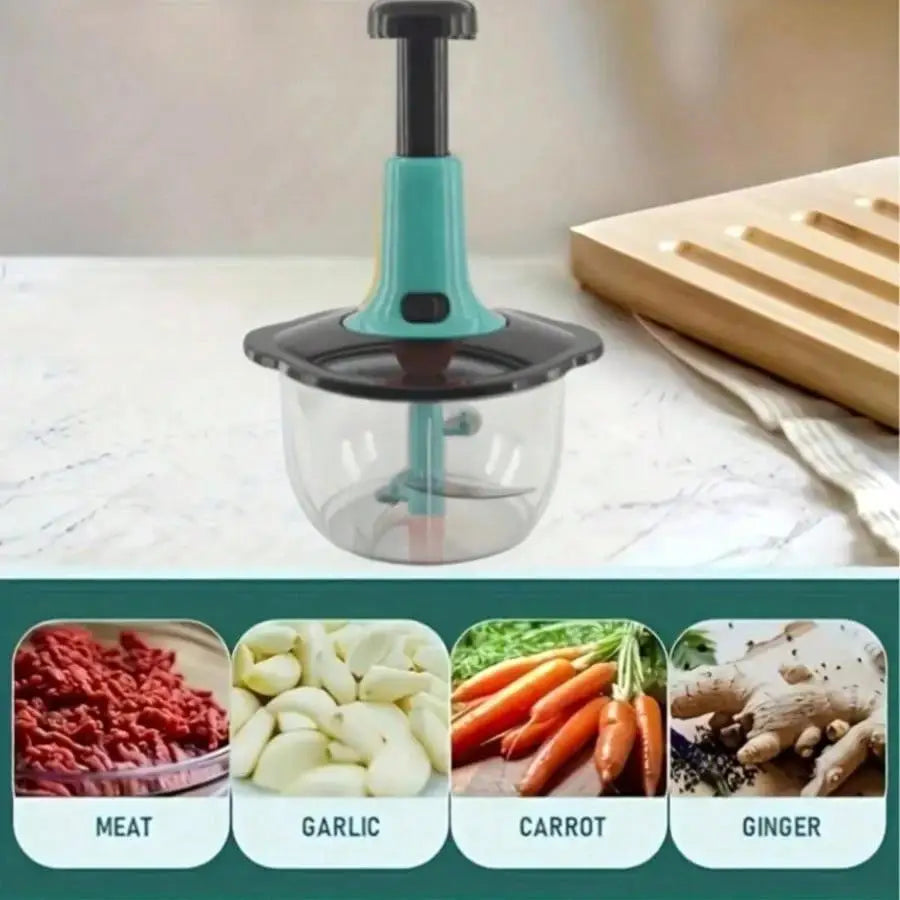 Compact Manual Vegetable, Fruit and Herb Chopper - photo 6