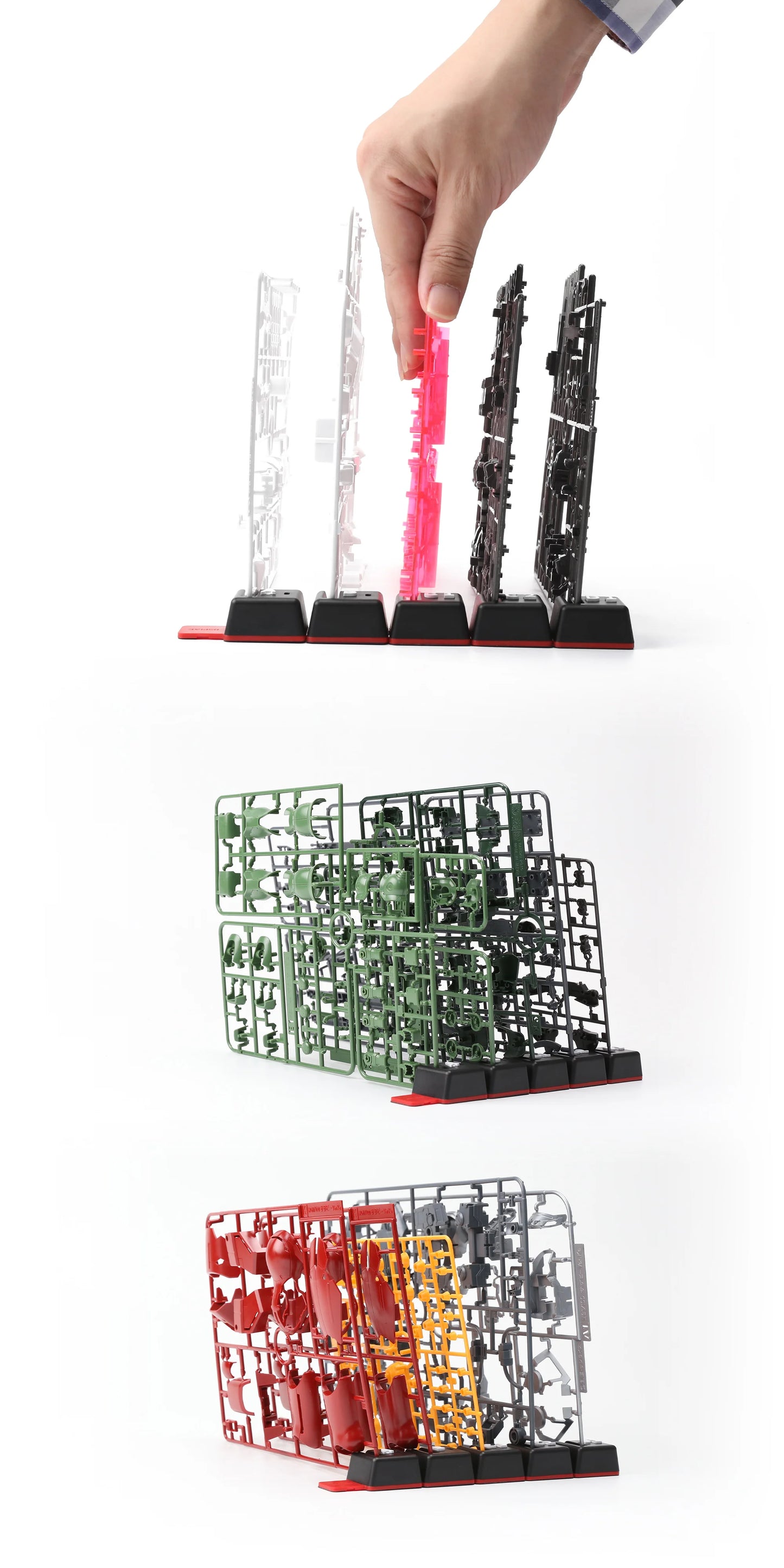 Dspiae PT-SR Model Panel Holder Versatile and Stable 28 Letter and 20 Number Pieces Easy Assembly