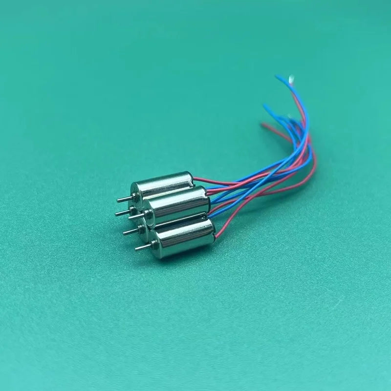 2PCS DC 3.7V 75000RPM Mini 6mm*12mm 612 Coreless Motor High Speed Strong Magnetic Micro Hollow Cup Motor DIY RC Drone Quadcopter