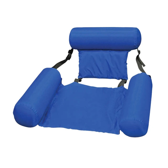 Inflatable Floating Water Hammock — Pool Lounge Float for Summer