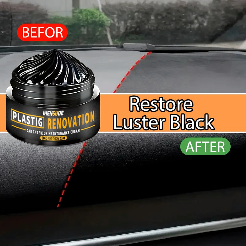 Car Interior Scratch Repair Paste — Dashboard & Plastic Surface Restorer, 100g