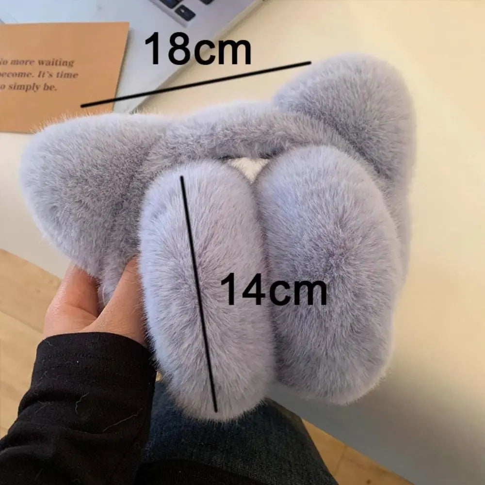 Cute Cat Ear Earmuffs - Foldable Windproof Winter Ear Warmers - photo 6