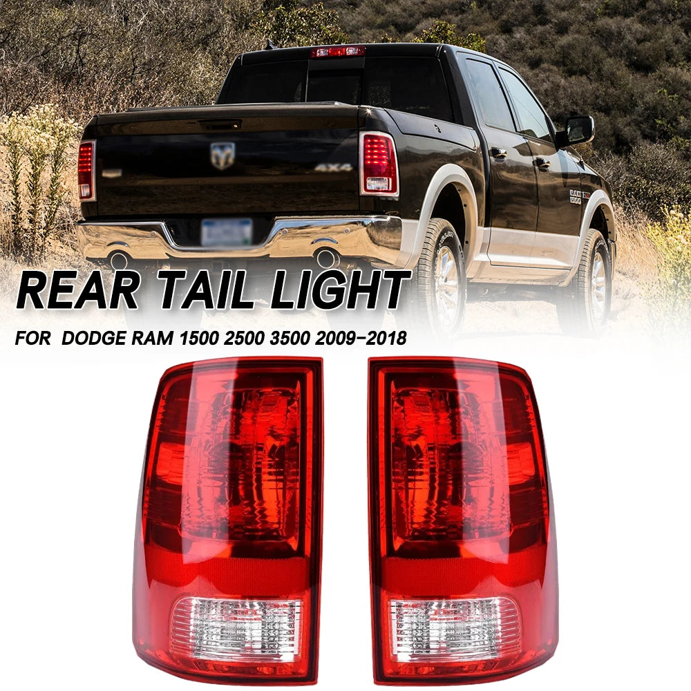 Halogen Tail Light — Dodge RAM 1500/2500/3500 (2009-2018)