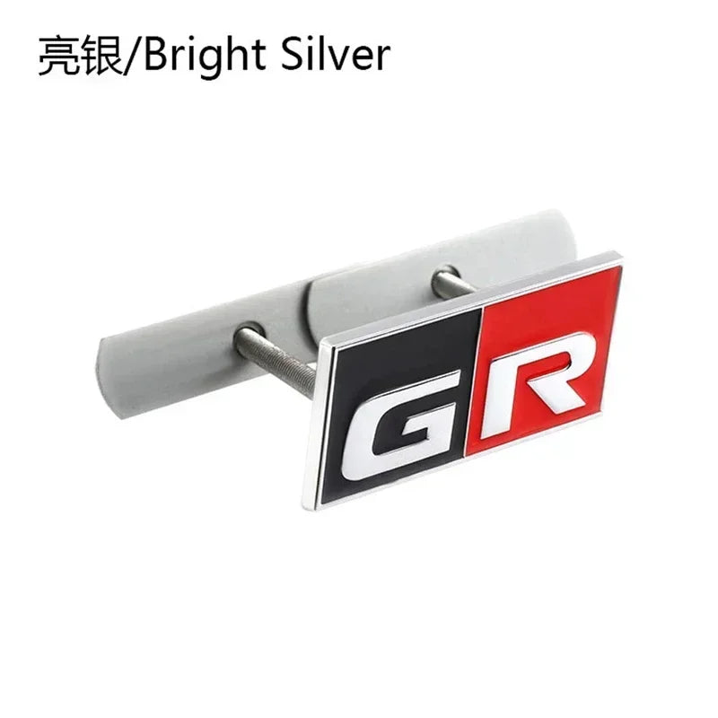 3D Metal Car Sticker Labeling Emblem Badge Decals For Toyota sport GR Sport RAV4 C-HR Avensis Prado Prius Car Auto Accessories
