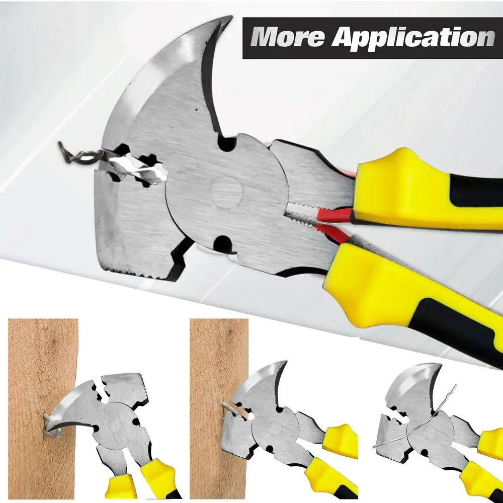 Fence Pliers Heavy Duty Fencing Pliers Wire Cutter Tool Heavy Duty Multifunctional Hand Tools With Hammer Head Nail Puller For
