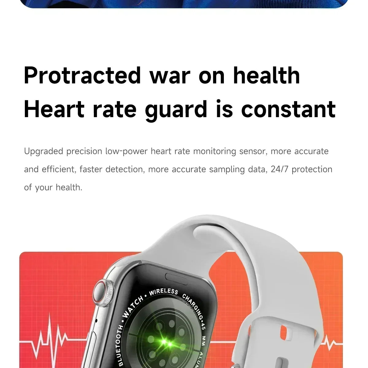 Smart Watch Series 10 – 1.9" OLED HD Screen, GPS, NFC, BT Calling, Wireless Charging, IP68 | iOS & Android | Multiple Strap Options