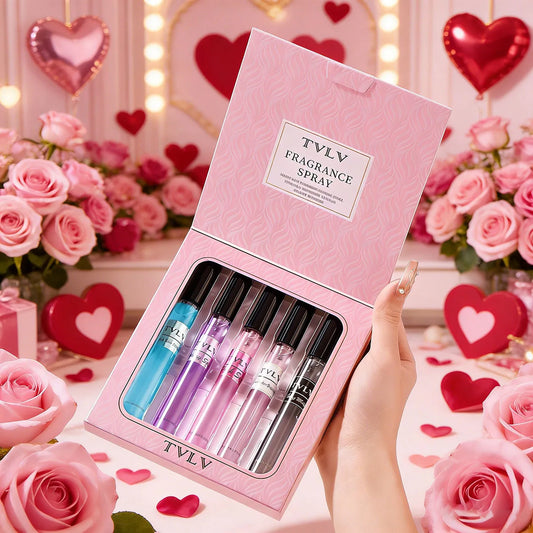 Women's Floral Fruity Fragrance Spray Set - 5 x 10ml Gift Box