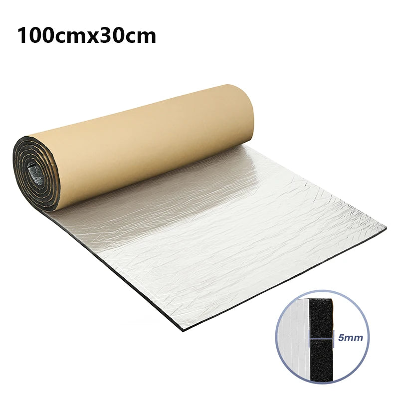 Car Sound Deadening Foam Roll, 4 mm - 40 x 420 cm, 18 sq ft - view 12