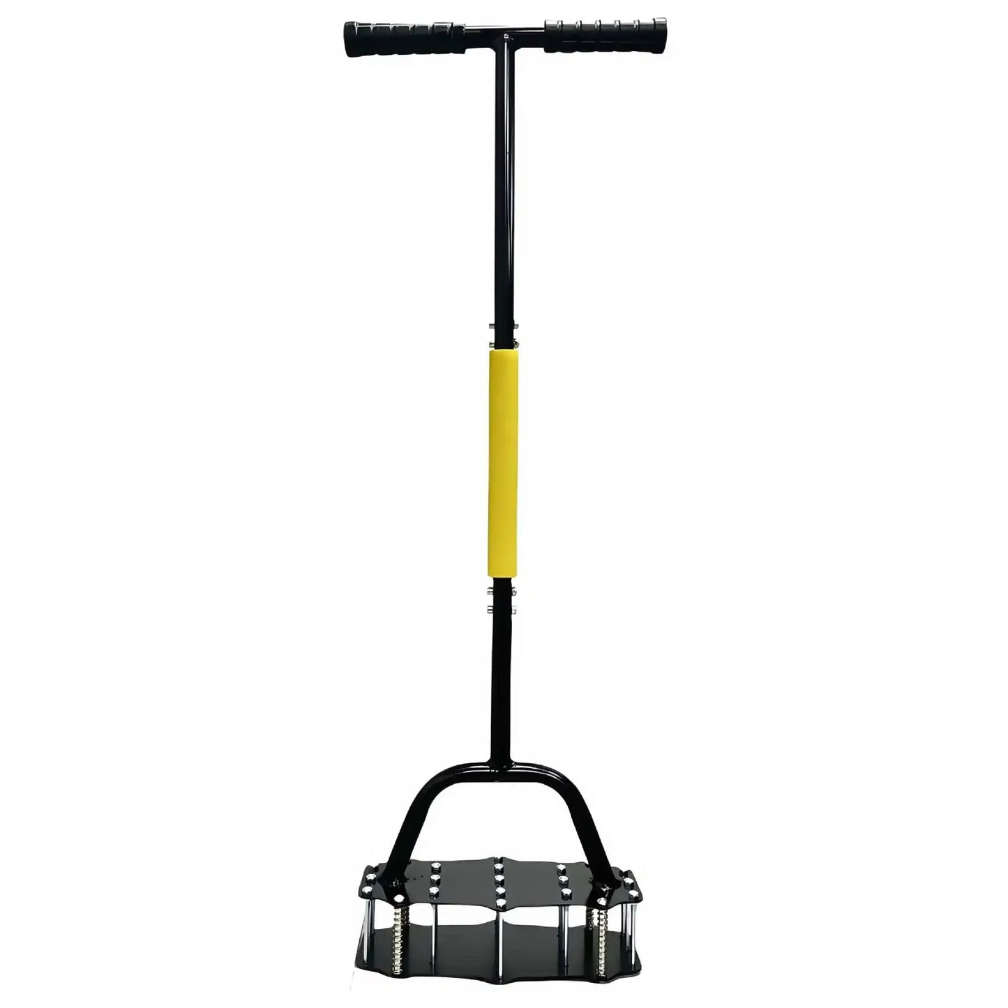 Stainless Steel Spring Tiller - Manual Garden Cultivator for Loosening Soil, Removing Weeds & Improving Aeration - Easy to Use