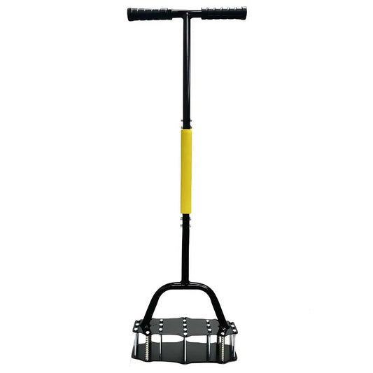 Stainless Steel Spring Tiller - Manual Garden Cultivator for Loosening Soil & Weeds - photo 5