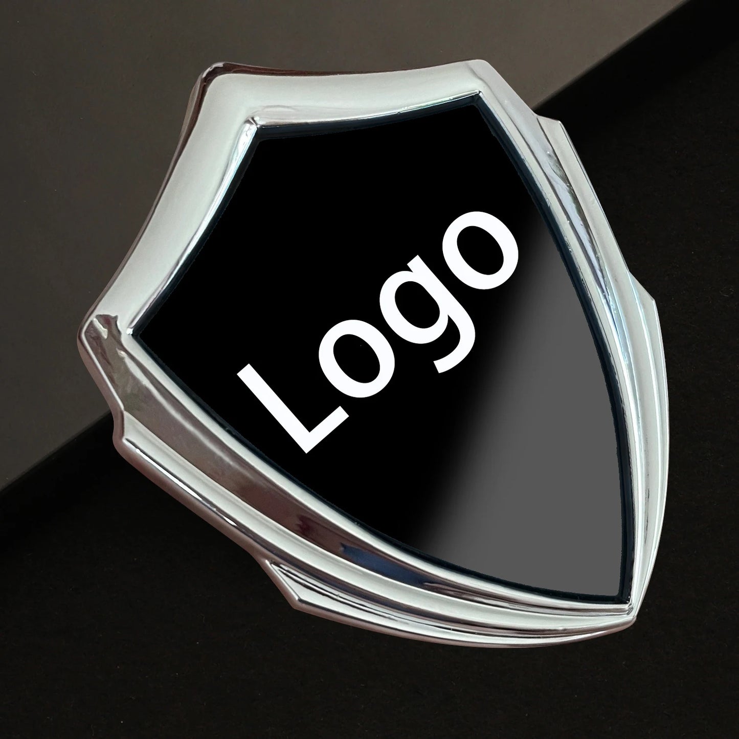 Car Decoration Stickers Stainless Steel Stickers Car logo replacement sticker trunk decoration sticker Customized LOGO