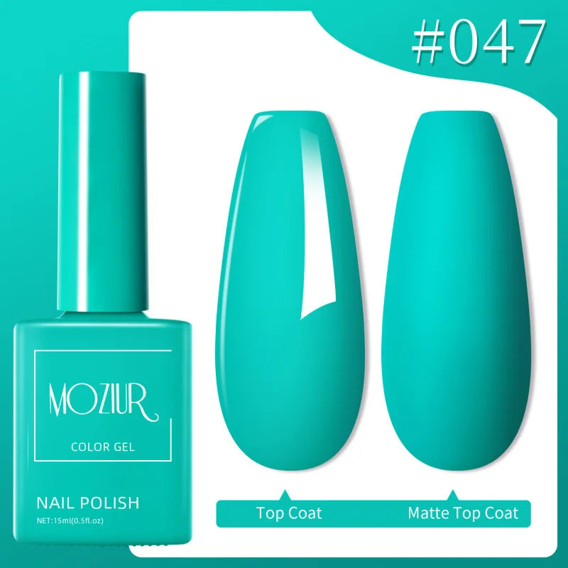 Colorful Hot Sale Uv Gel Nail Polish Set Soak Off Gel Nail Polish 15ml Professional Nail Gel Polishes