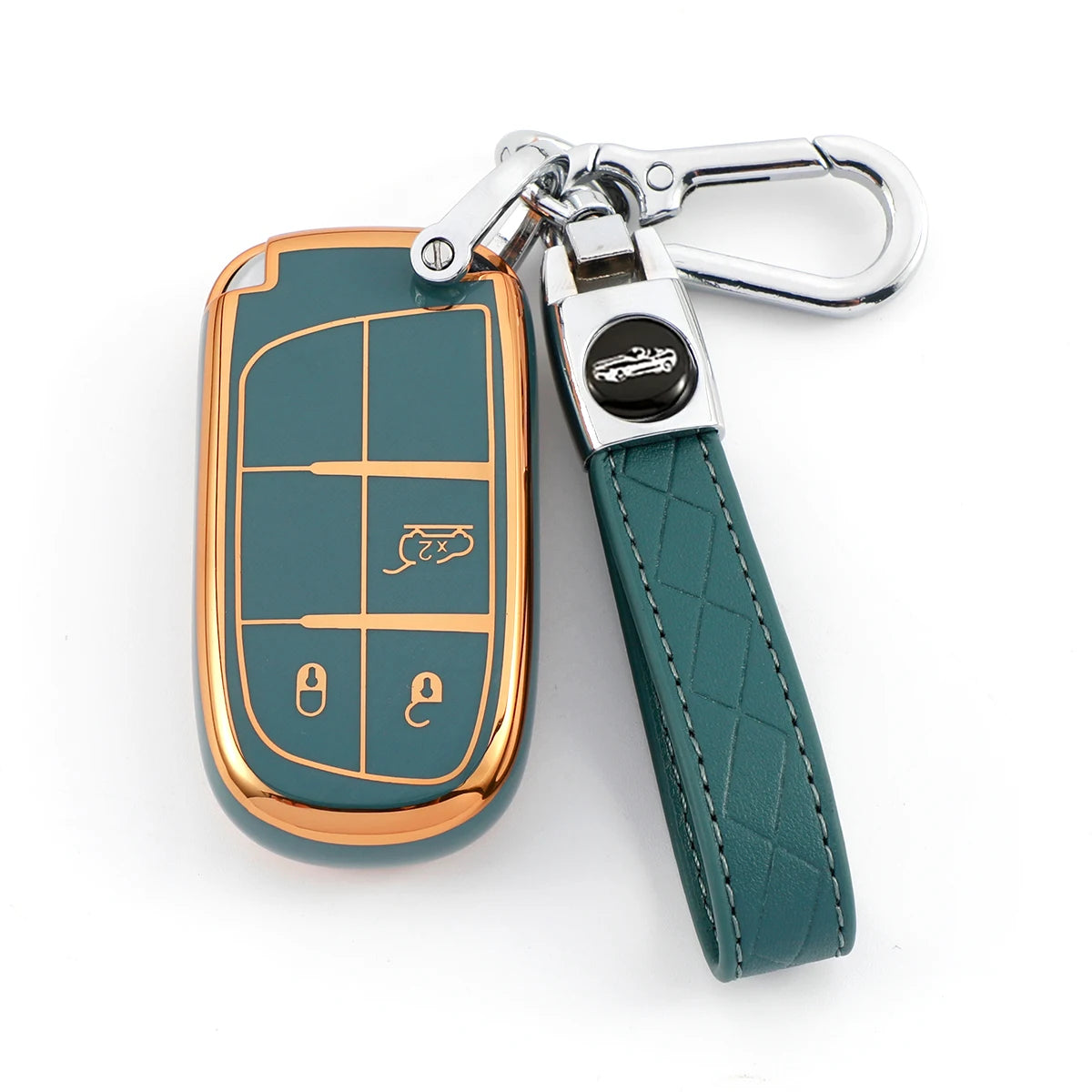 TPU Key Fob Shell Cover — Dodge RAM 1500/Journey/Charger/Dart/Challenger/Durango, Jeep & Fiat
