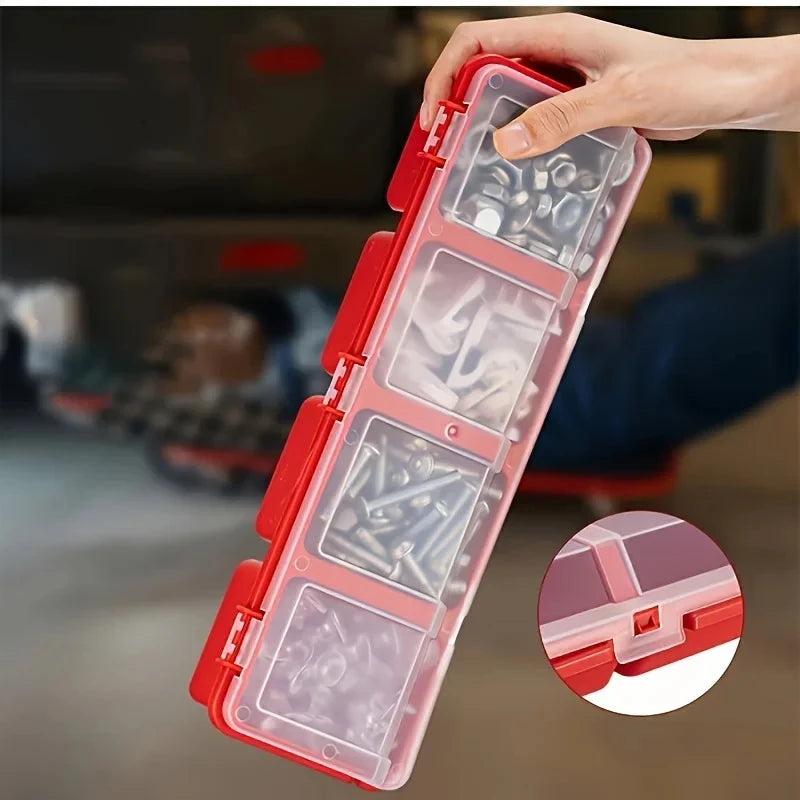 Small Sorting Screw Parts Box Organizer Classification Screw Parts Storage Box