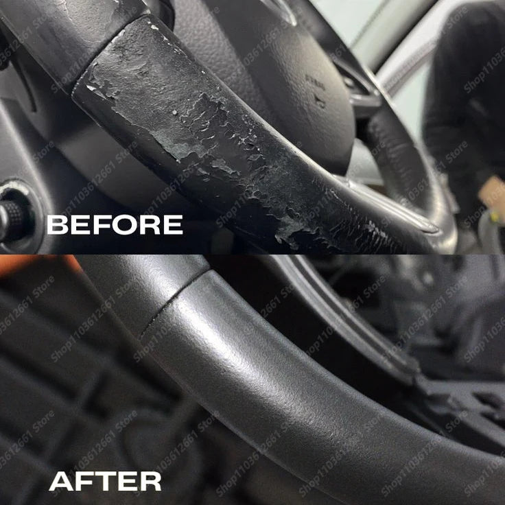 All-in-1 Car Interior Scratch Repair Paste - Plastic Leather Scratch Fix, Polishing & Anti-Aging for Tires Seats Steering Wheel