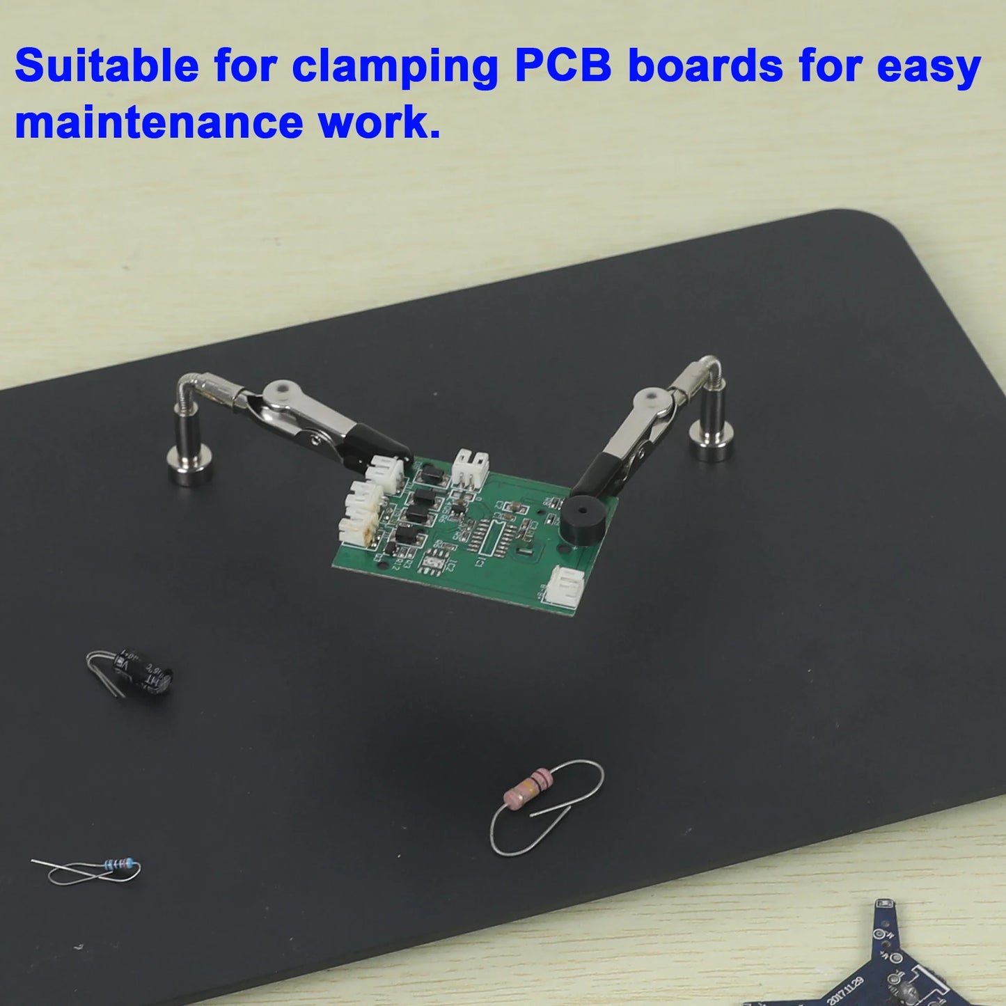 Soldering Helping Hands 4 Magnetic Universal Flexible Arm Welding Assistant PCB Clamp Thir Hand Welding Repair Tools