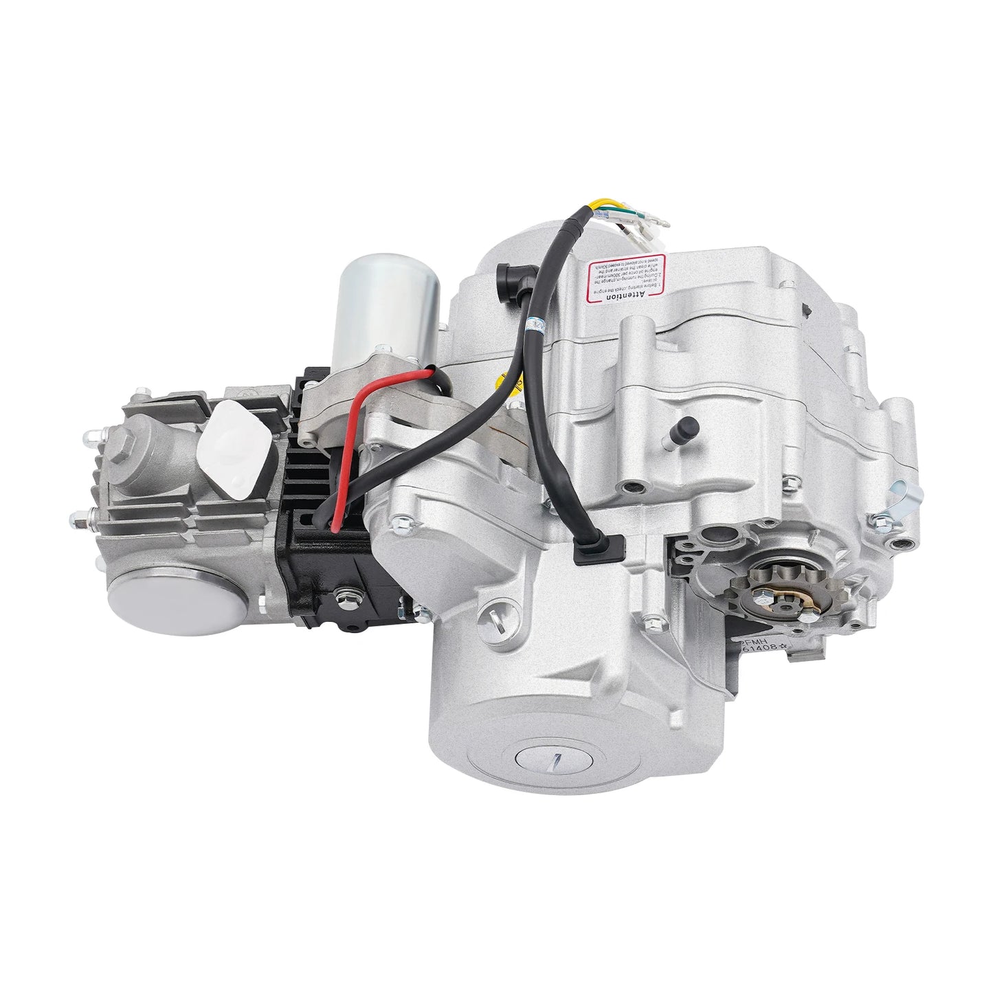 110cc 4-Stroke Complete Engine Motor 152FMH Auto Transmission with Electric Start for 50cc 70cc 90cc 110cc ATV Quad Go Kart Off-Road Pit Bike Mini Dirt Bike Buggy UTV