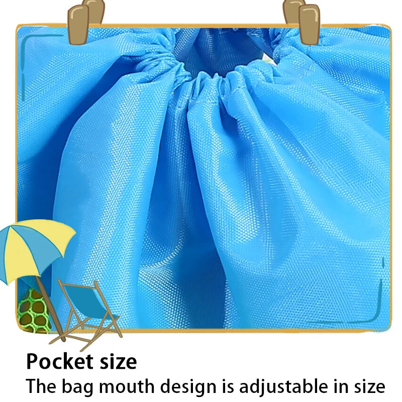 Outdoor Beach Bag Beach Toy Storage Bag Swimming Suit And Miscellaneous Storage Bag Shoulder Carrying Storage Bag Tourist Beach