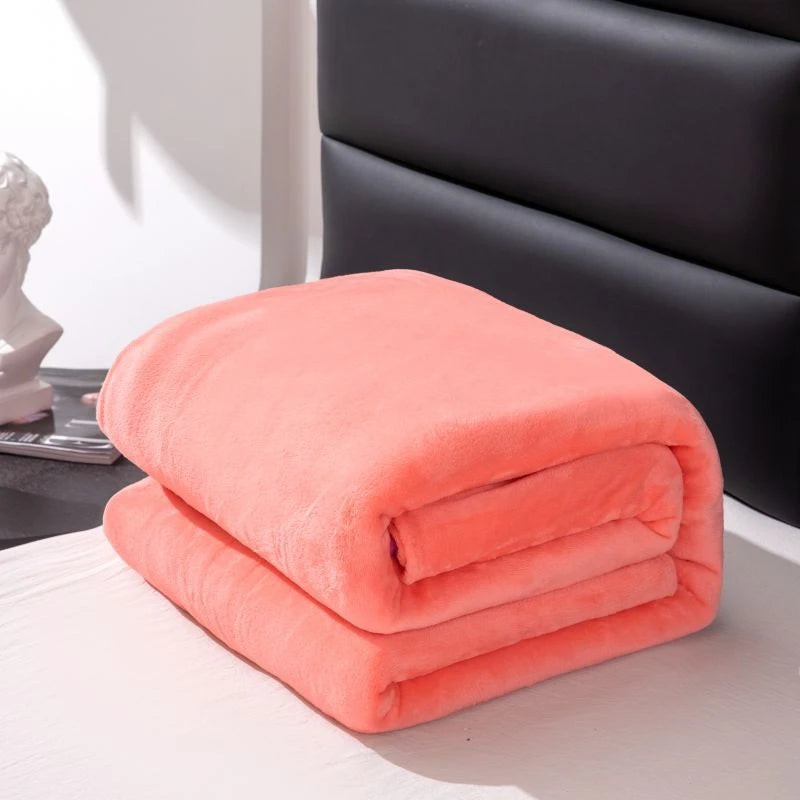Heavyweight Flannel Throw Blanket - Soft Printed Blanket in Many Colors - photo 12