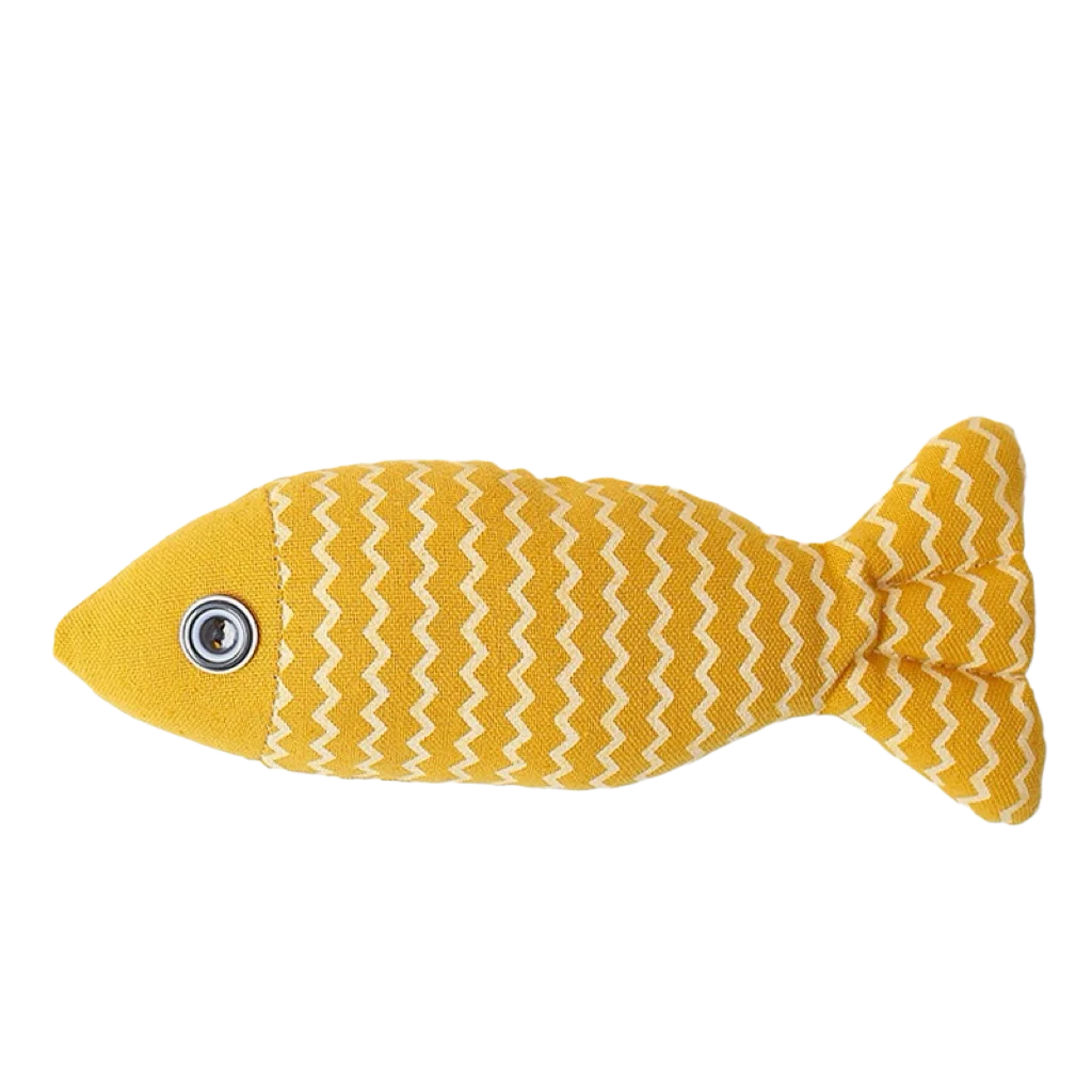 Cat Toys Fish Interactive Cat Toy Cat Chew Toy Simulation Fish Cat Pillow Kitten Exercise Kicker Toys for Indoor Cats Kitty Kit