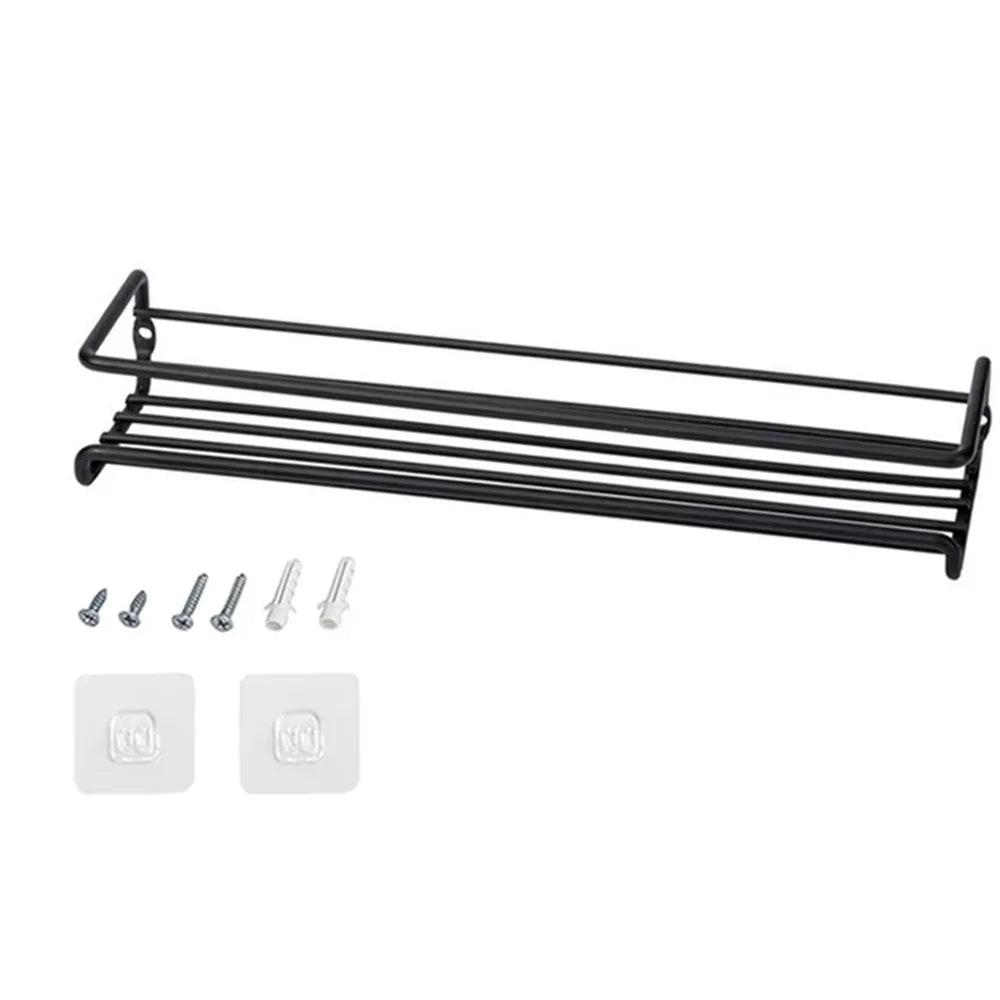 Wall-Mount Metal Spice Racks - Cabinet Door Organizer, 2 or 4 Pack - photo 7