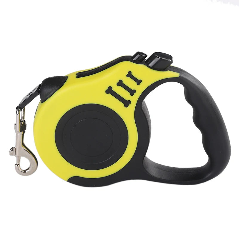 3m 5m Dog Leash For Small Medium Dogs Automatic Retractable Nylon Rope Cat Lead Extension Puppy Walking Running Pets Supplies