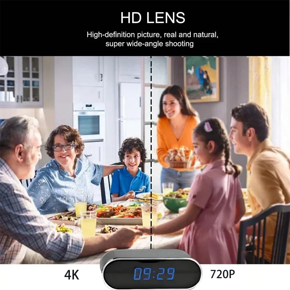 4K Mini WiFi Home Camera — Night Vision & Remote Viewing