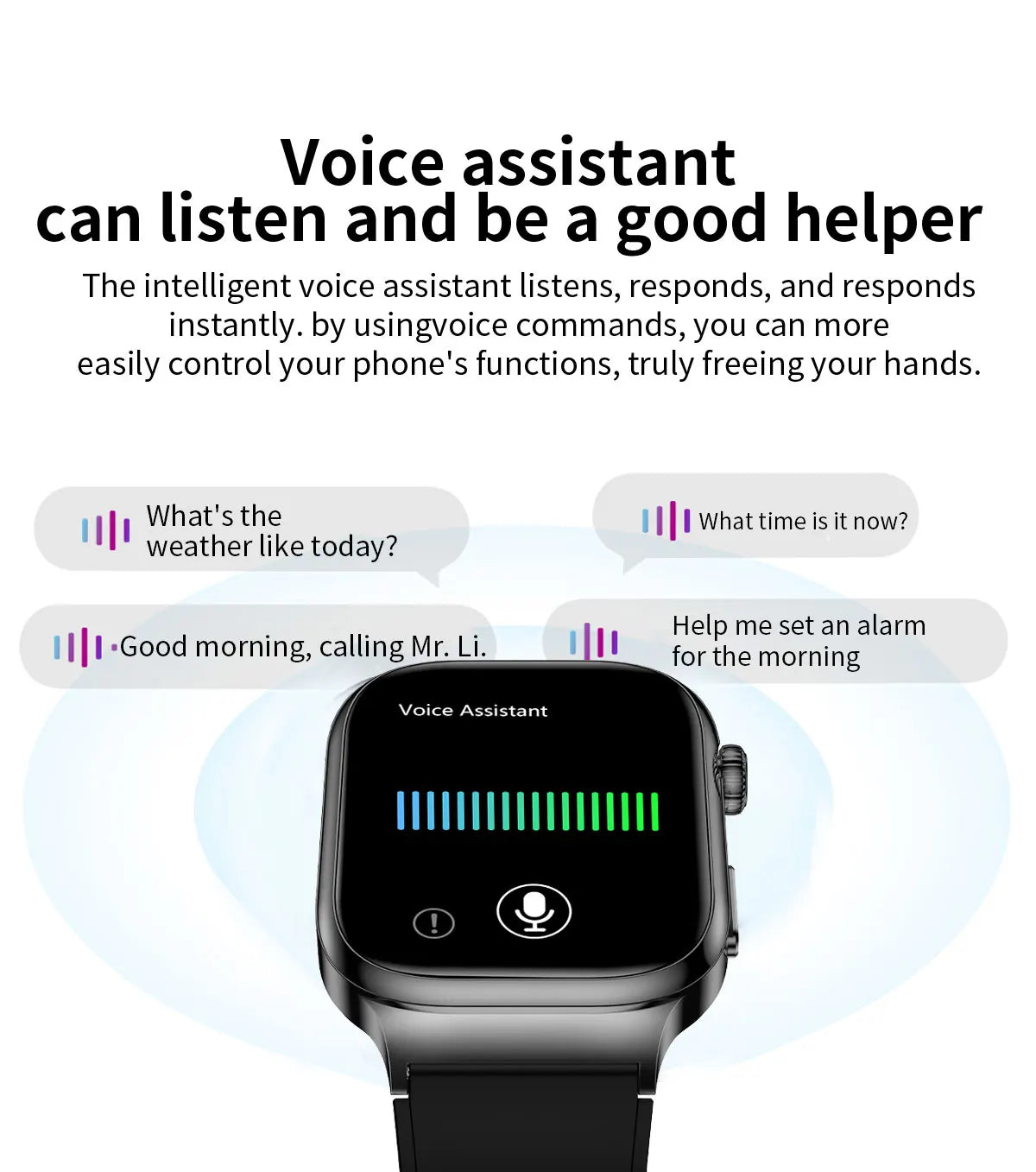 2026 Five-Organ Health Smart Watch – Body Fat, Uric Acid, ECG, Blood Pressure & Bluetooth Call | Men & Women