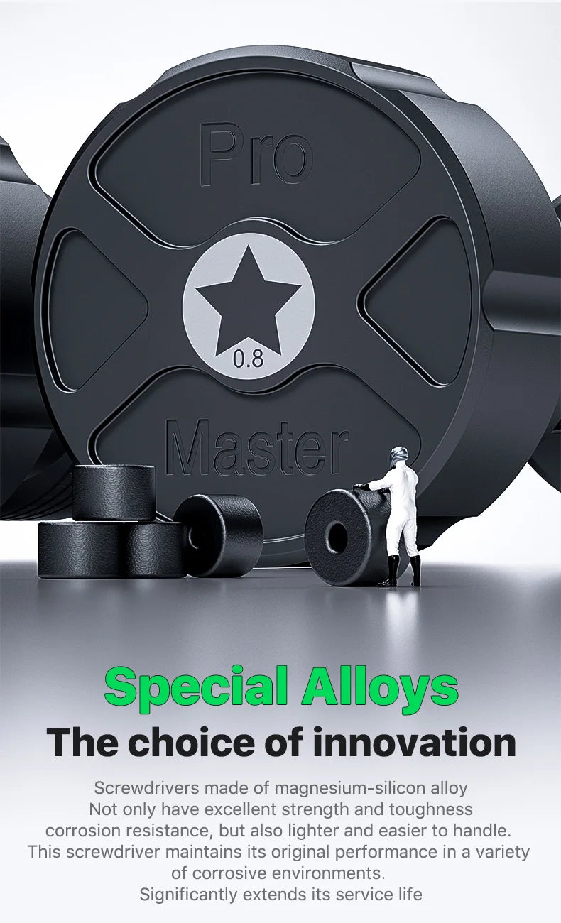 Mechanic AIR PRO MAX High Hardness Screwdriver Cross Y-type Torx 0.6 Disassemble Mobile Phone Watch Tablet Repair OpeningTool