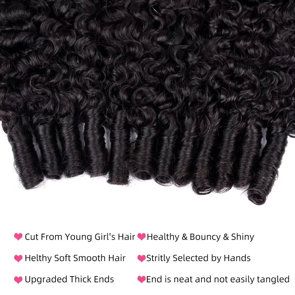 Burmese Curly Human Hair Bundles Human Hair Quality Deep Wave Raw Hair Weave Bundles Double Drawn Vietnamese Hair Extension