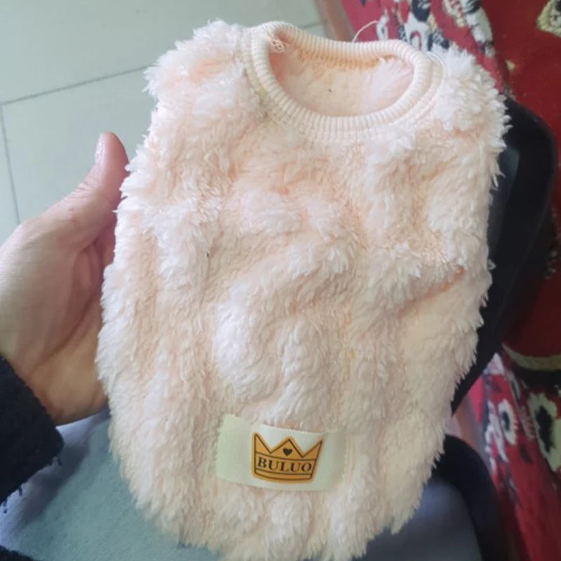 Knit Sleeve Cat and Dog Hoodie - Warm Fleece Sweater for Small Dogs - photo 3