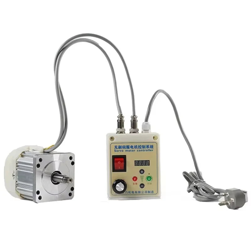 Permanent Magnet DIY Servo Motor Controller Kit Woodworking BLDC Servo Controller Lathe Machine Driver Brushless Motor